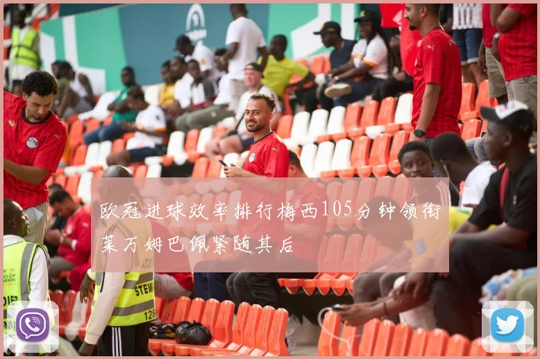 欧冠进球效率排行梅西105分钟领衔莱万姆巴佩紧随其后